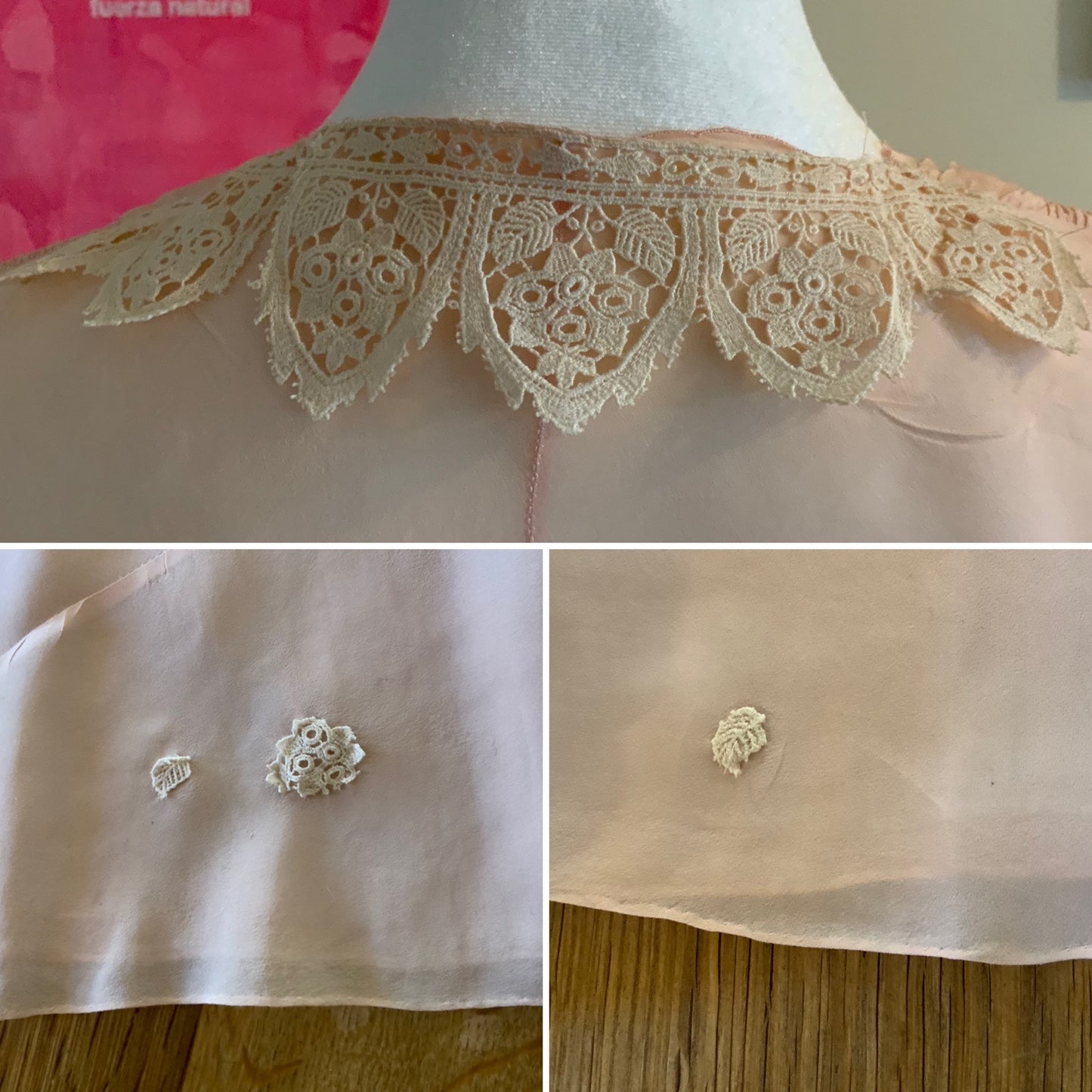 Silk. Nightgown - 40s - 40CC