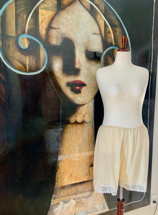 Edwardian Antique Pantalettes • Antique Bloomers • Victorian Drawers • Cotton Lace Lingerie • Pre-WWI Underwear-ED51