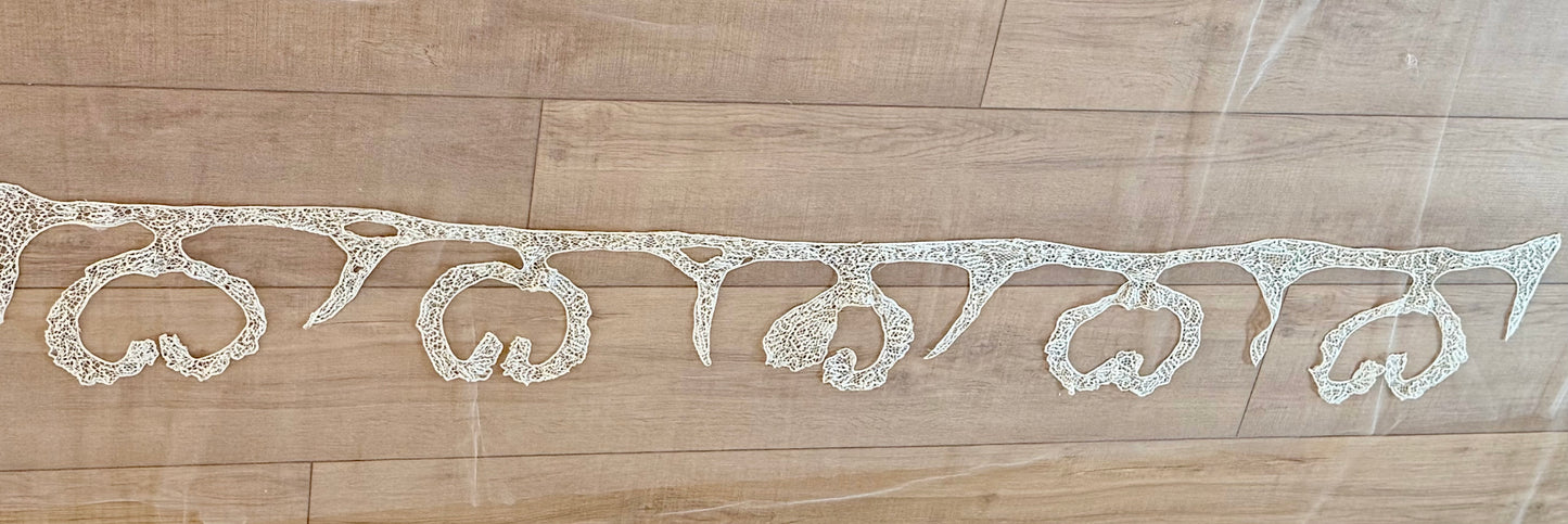 Antique Edwardian Bridal Needle Lace Border | c. 1908–1918-ED50