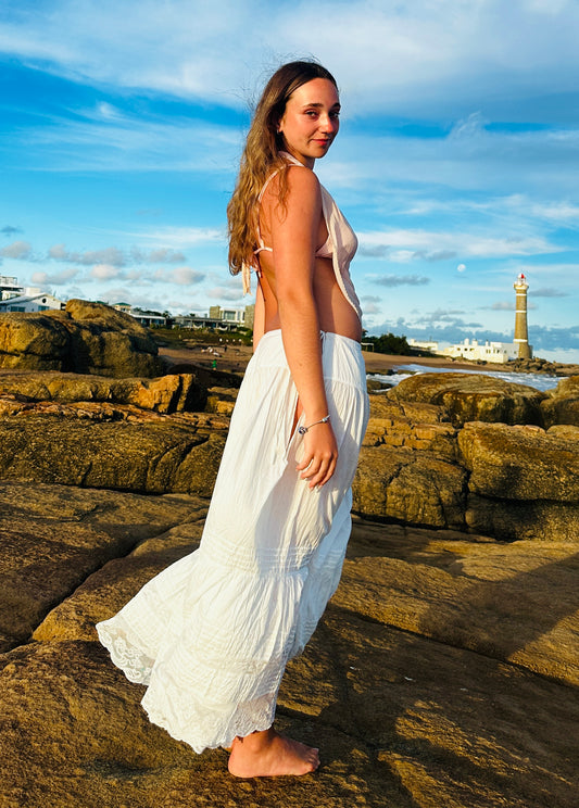 Edwardian Petticoat Cotton Lace - 1900 - ED17