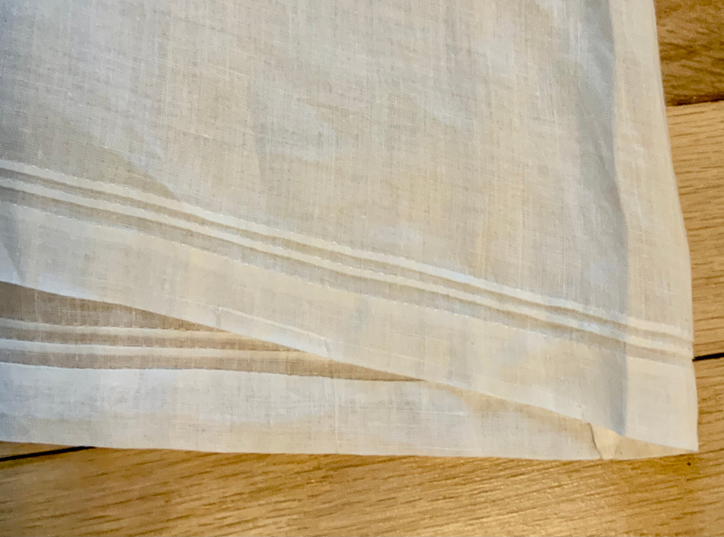 Edwardian Argentine Monogrammed Cotton Slip Dress with Embroidered Birds | “Pochola” | Antique Lace Lingerie c.1910s
-ED59