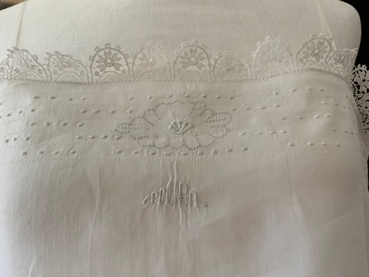 Antique Short Slip Dress - 1910 - 20D