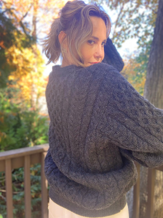 L.L Bean Pure Wool Cardigan - 60s - 60D