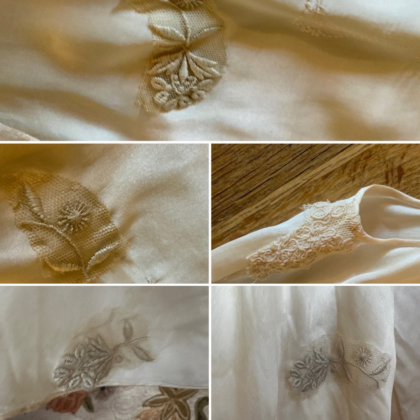 Pure Silk Nightgown / Slip Dress- 20s - 20R