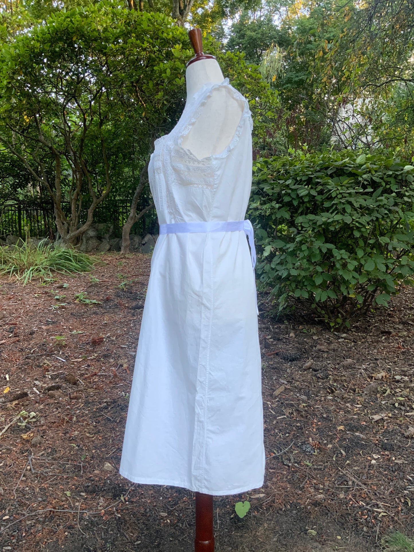 Edwardian Silp Dress Nightgown - Cotton - ED56