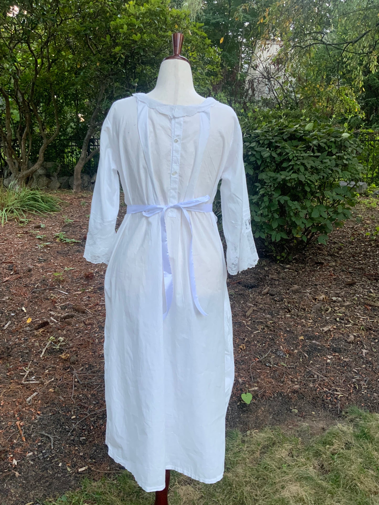 Edwardian Nightgown Cotton Lace - ED53