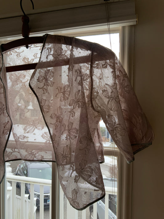 Lace Jacket lined in Tulle - 50s - 50J