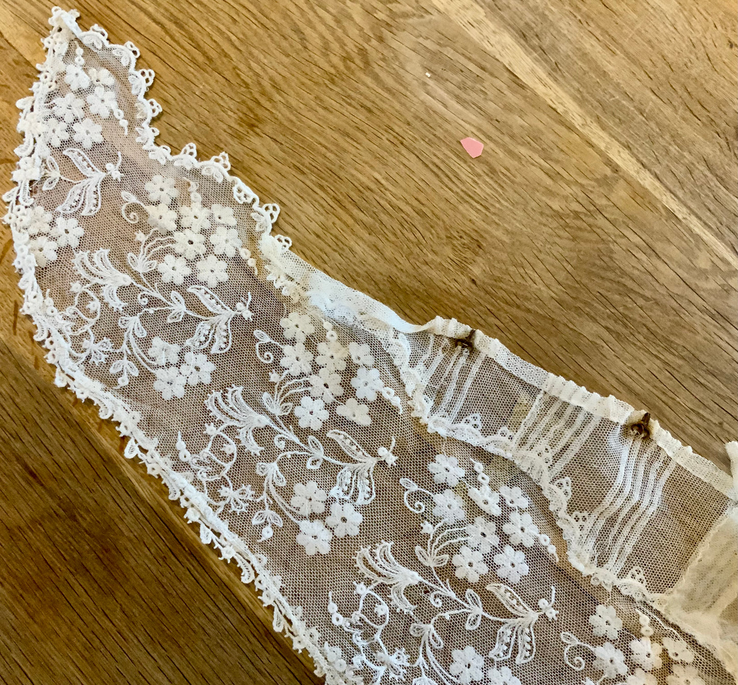 Edwardian Lace Bib Collar c.1905 –Antique Collar-ED70