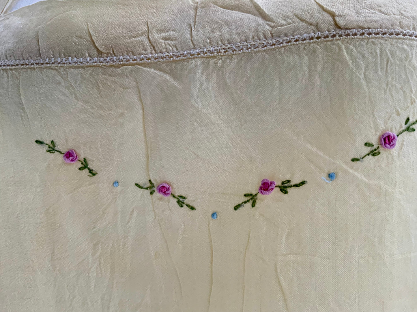 1920s Hand-Embroidered Silk Teddy – Jazz Age Lingerie-20AS