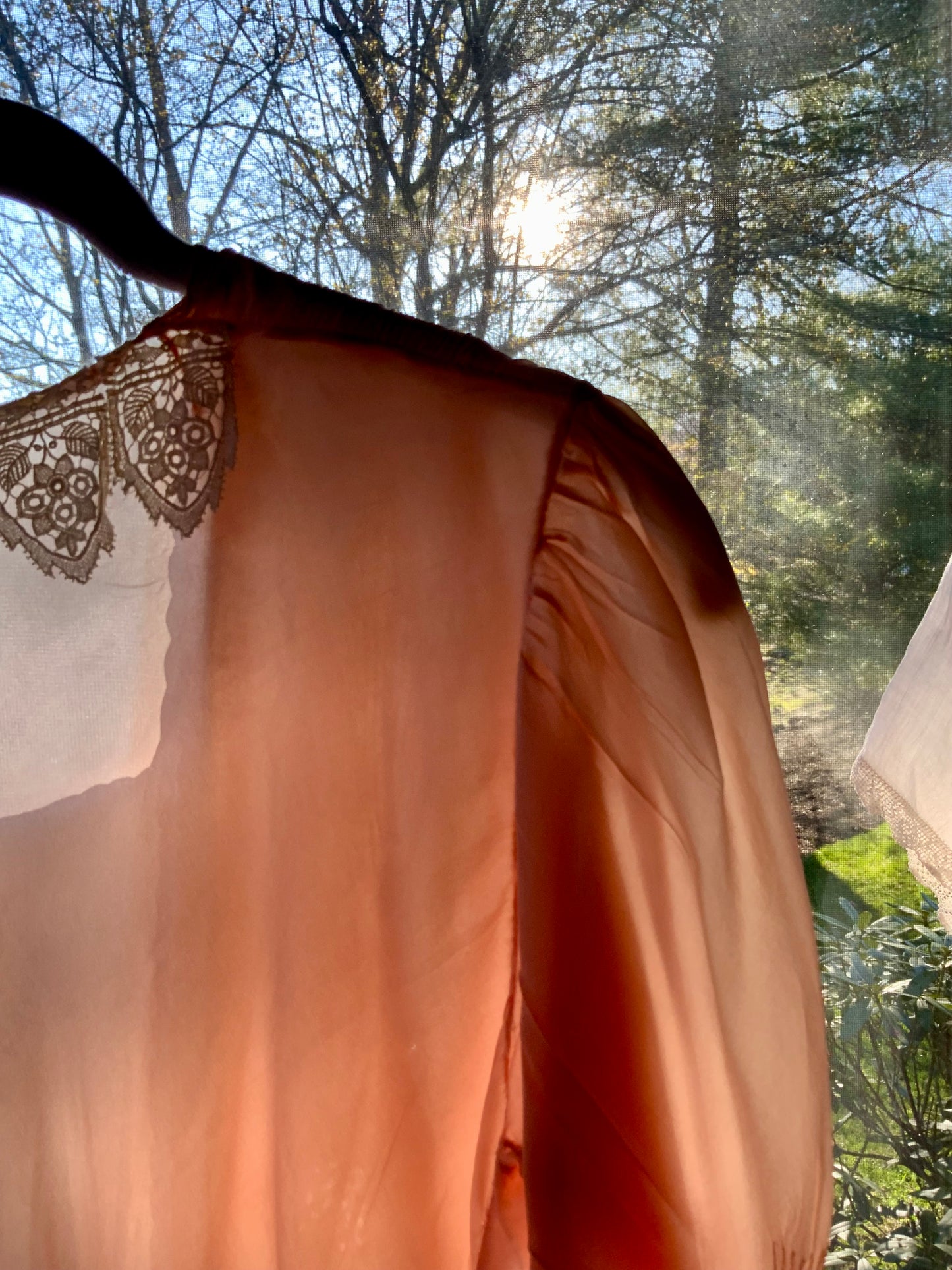 Silk. Nightgown - 40s - 40CC