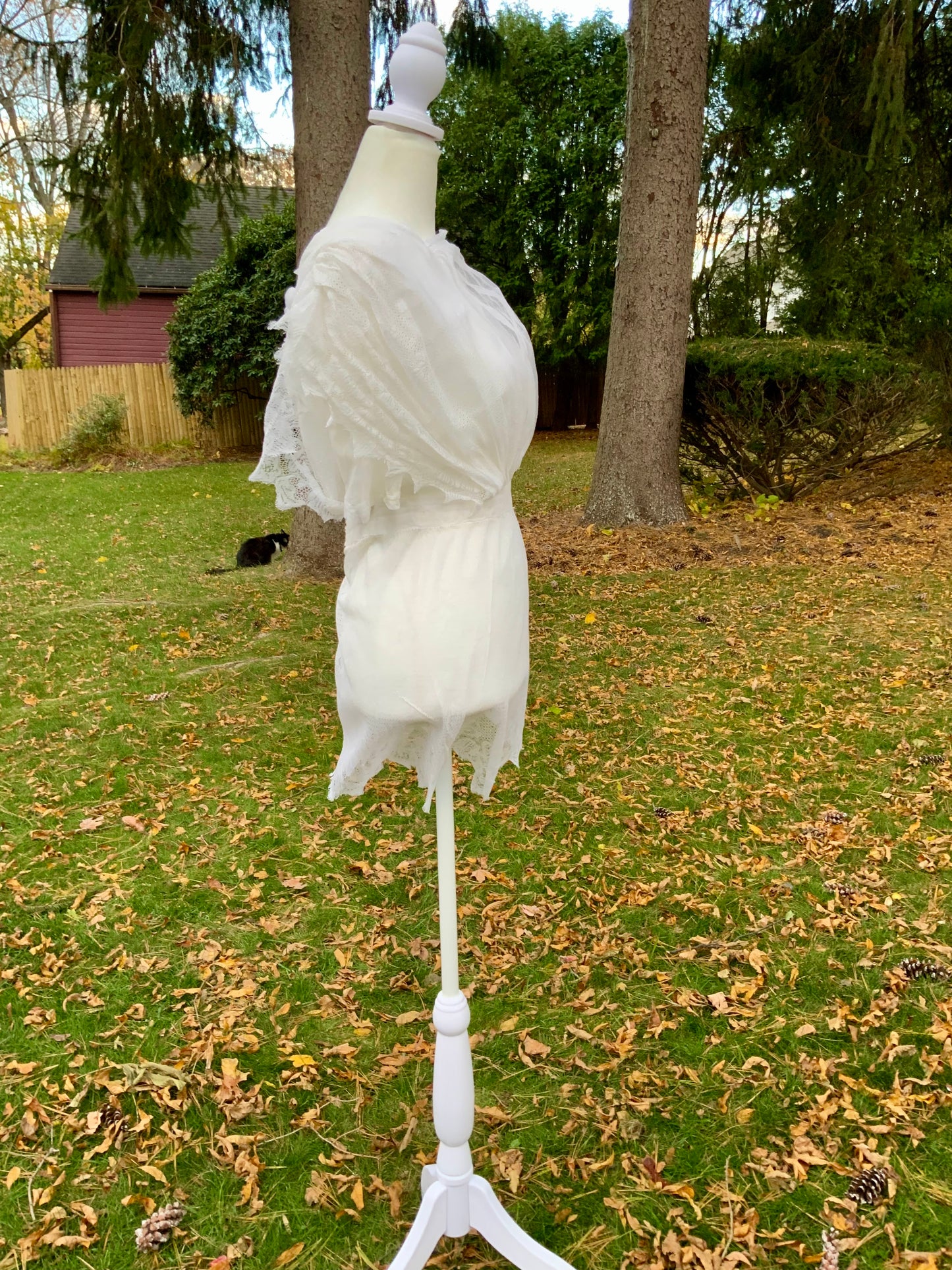 Edwardian Lace & Tulle Blouse | Circa 1905–1915 |ED29
