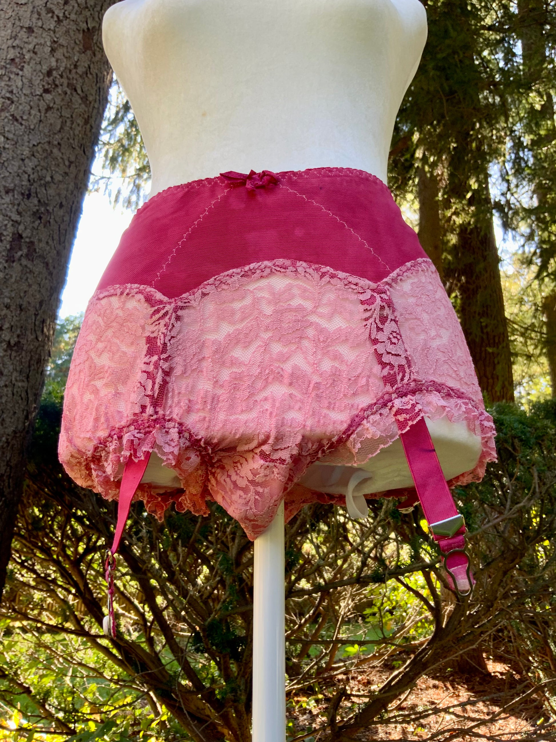 Hand dyed Garter Panties - 1940s - 40B1 Lulu Boop Vintage Hand dyed Garter Panties - 1940s - 40B1 Lulu Boop Vintage