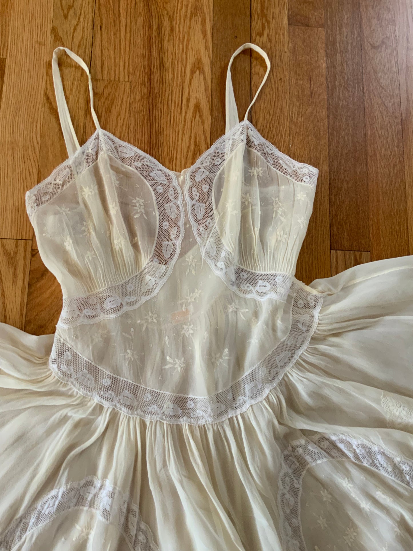 Pure Silk Nightgown - 30s