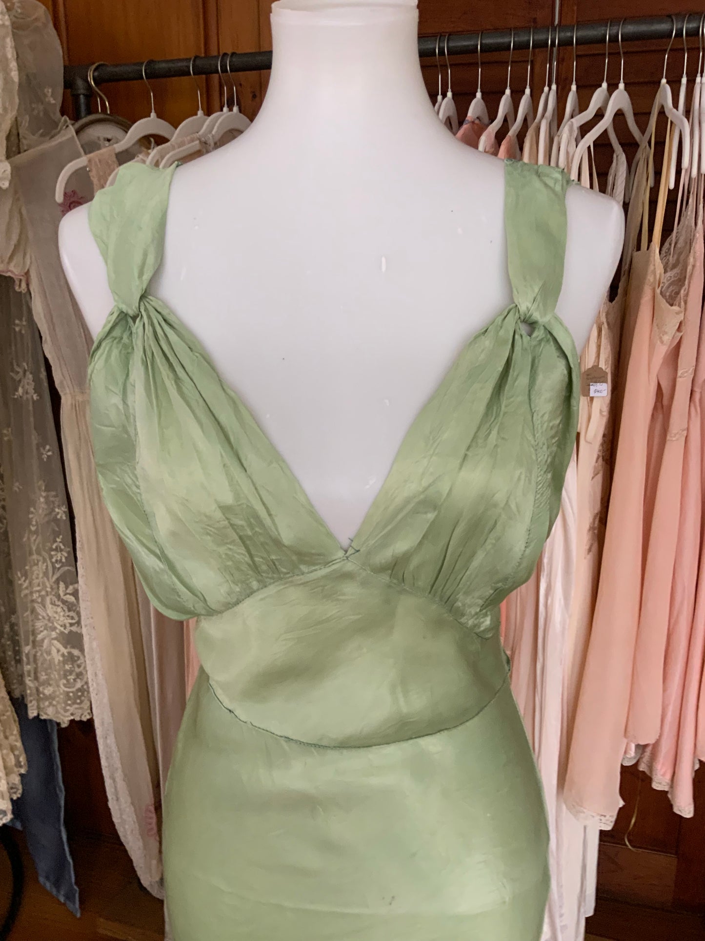 Hand Dyed Nightgown/Slip Dress - 50s