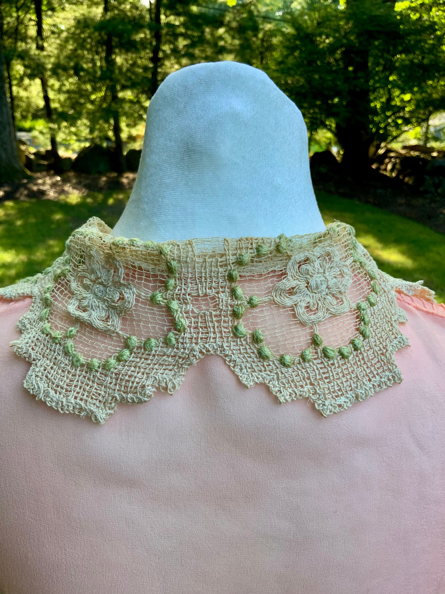 Rare 1920s Silk Chiffon Flapper Dress Art Deco Lace Dress Original Silk Slip Antique Pink Dress Vintage Restored with Vintage Appliqués. 20AS