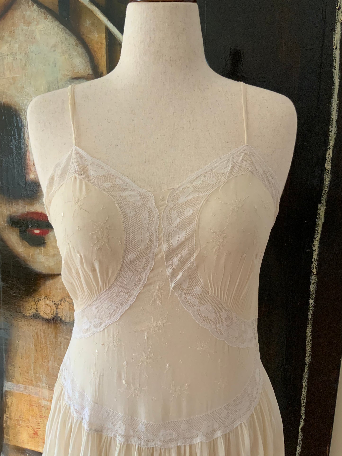 Pure Silk Nightgown - 30s