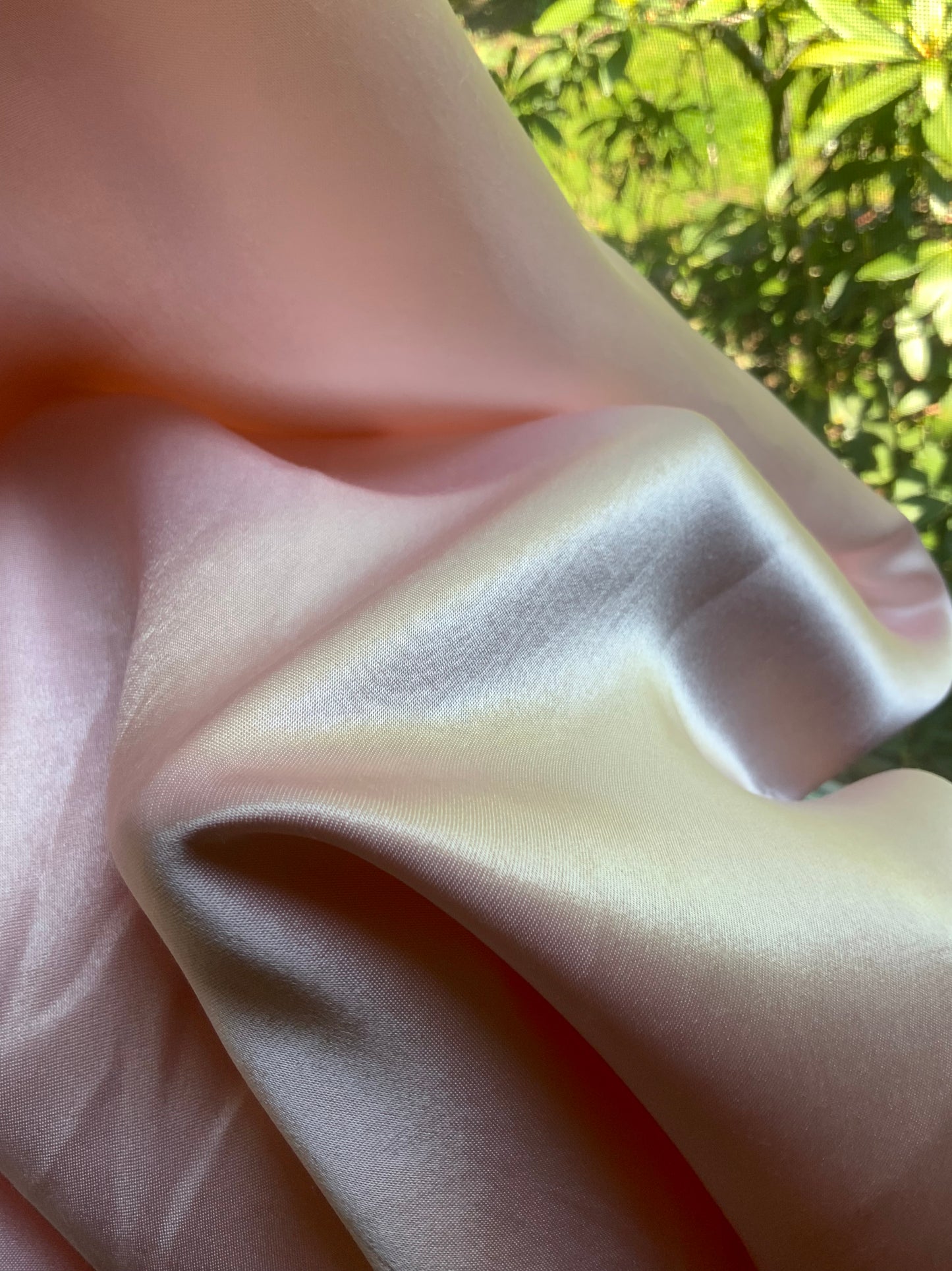 1930s Peach & Blush Silk Nightgown Vintage Boudoir Gown Original Belt Lace Bridal Lingerie Romantic Old Hollywood-30CV