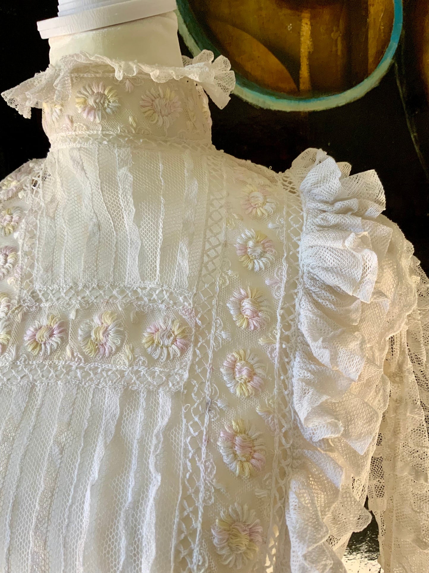 Sheer Blouse - Late Victorian / Early Edwardian -VI16