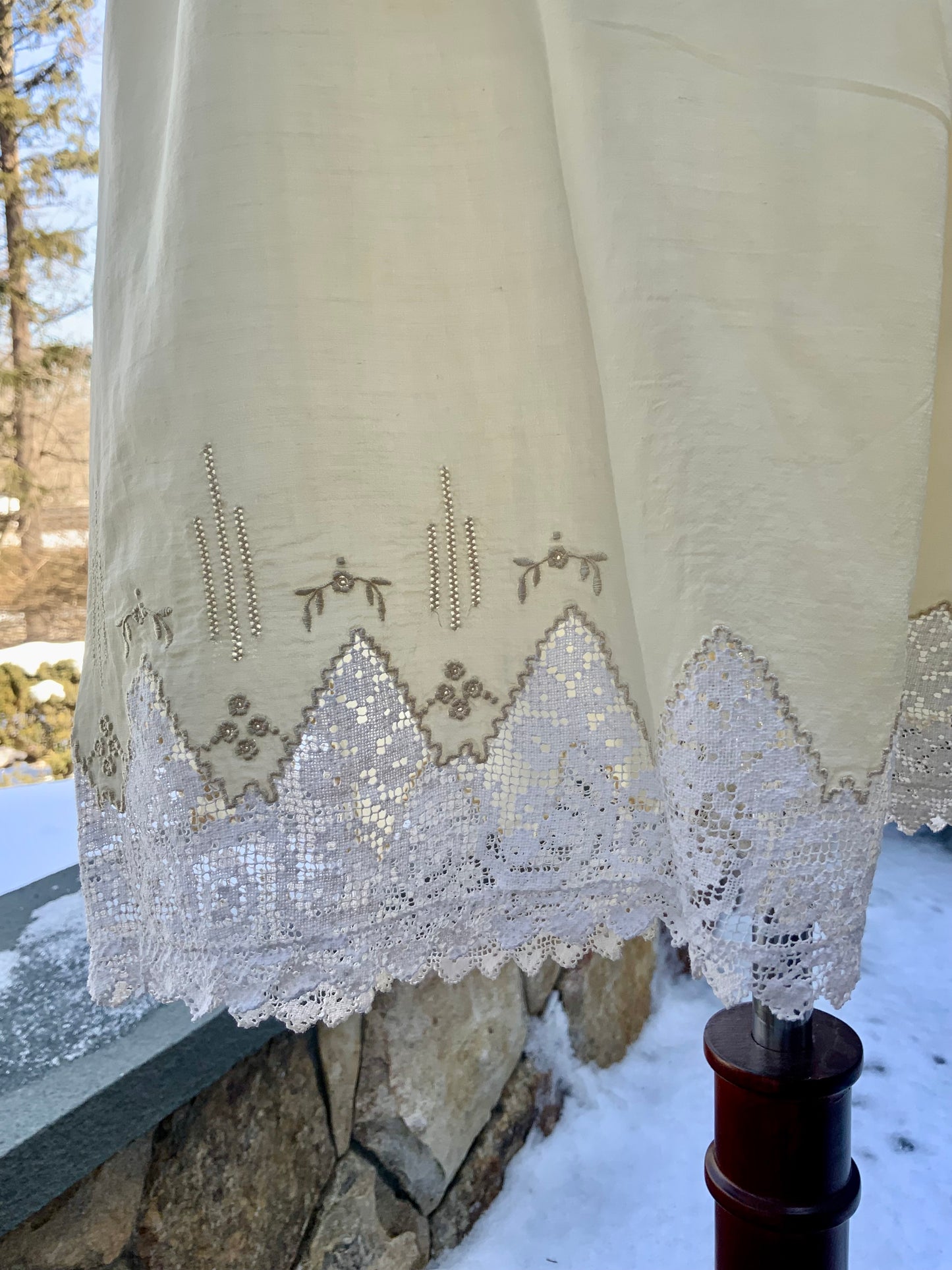 Edwardian Antique Pantalettes • Antique Bloomers • Victorian Drawers • Cotton Lace Lingerie • Pre-WWI Underwear-ED51