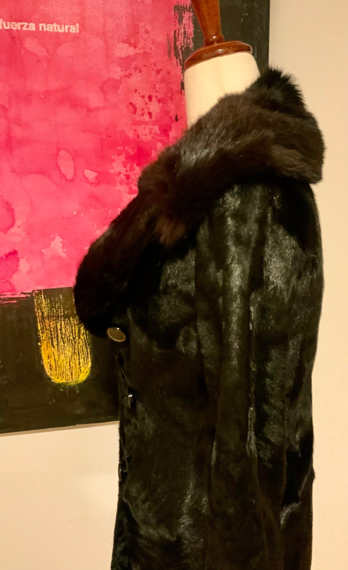 Mid-Century Argentine Pony Skin & Fox Fur Coat | Ayelén Buenos Aires | c. 1960s- 60M