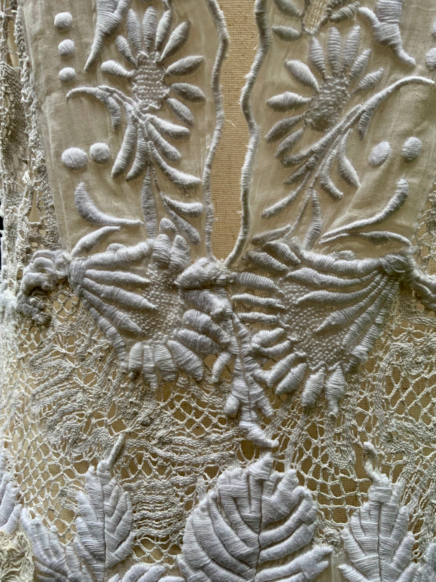 Edwardian Hand-Restored Antique Lace Dress | Circa 1905–1915 | One-of-a-Kind Wearable Art - ED20