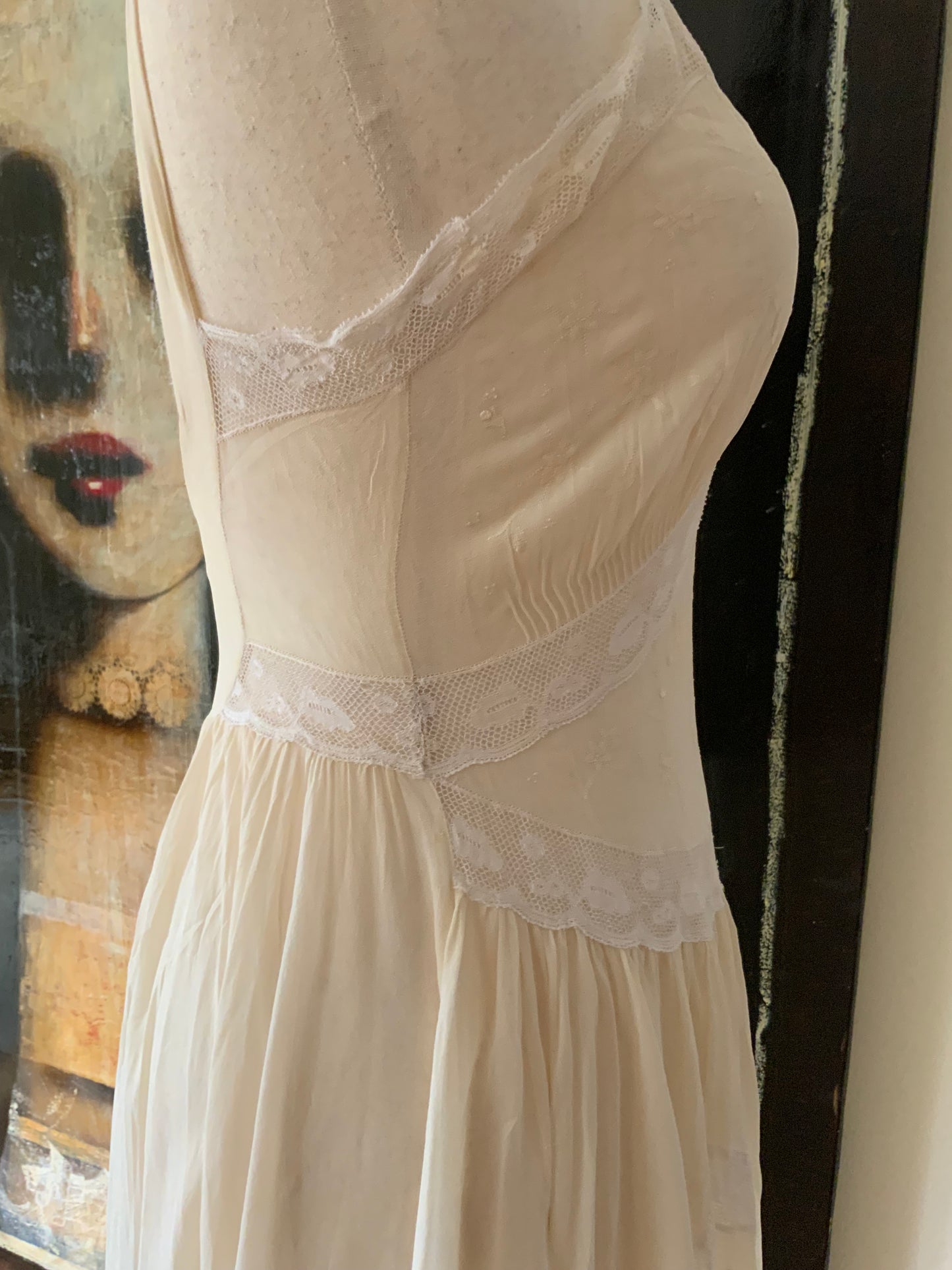 Pure Silk Nightgown - 30s