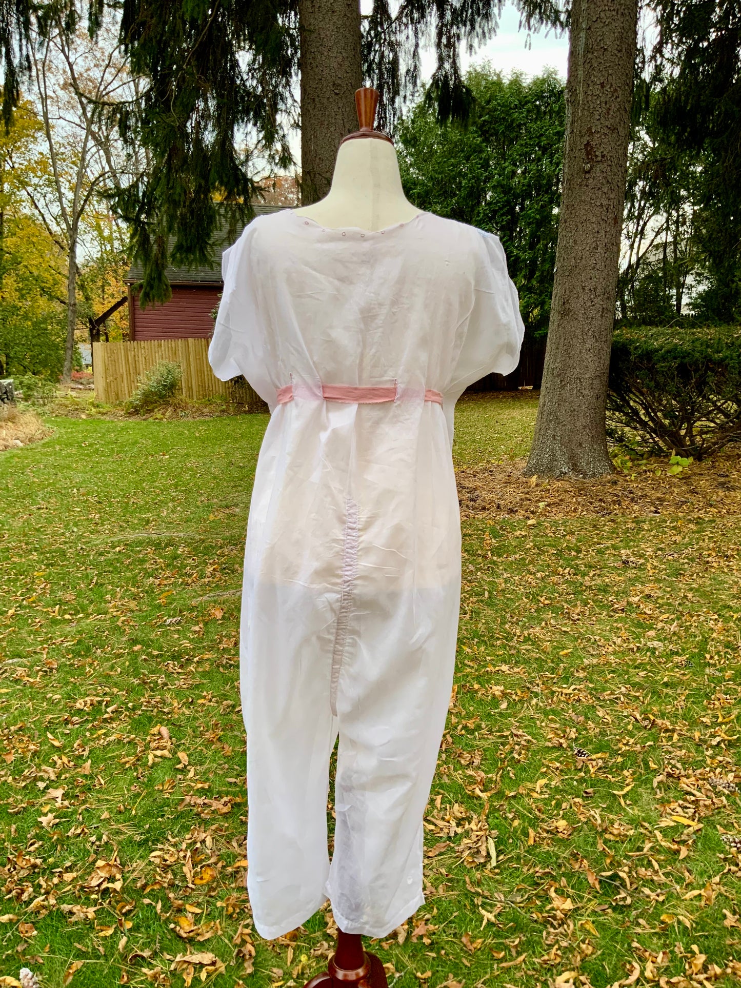 Edwardian Hand-Embroidered Combination Suit c.1905–1915 |ED28