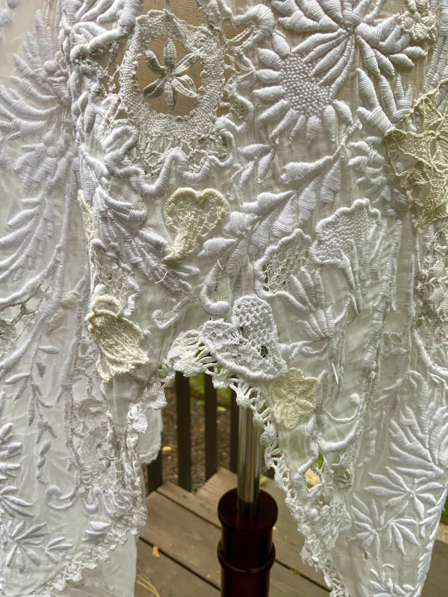 Edwardian Hand-Restored Antique Lace Dress | Circa 1905–1915 | One-of-a-Kind Wearable Art - ED20