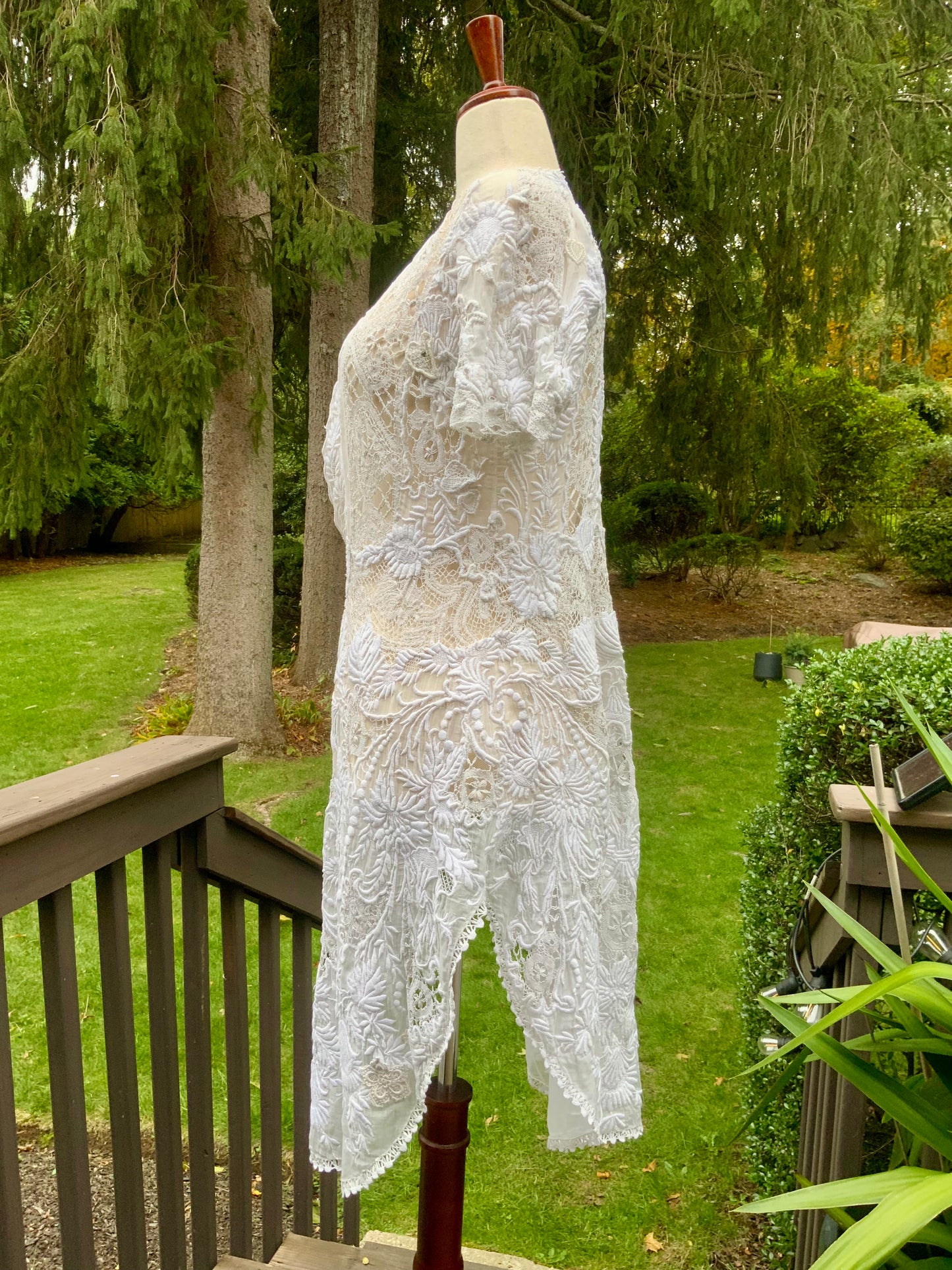 Edwardian Hand-Restored Antique Lace Dress | Circa 1905–1915 | One-of-a-Kind Wearable Art - ED20
