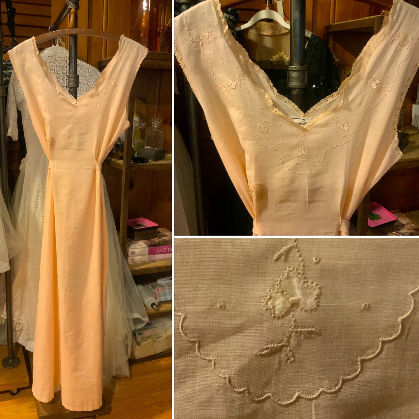 Edwardian Cotton Nightgown - 1910