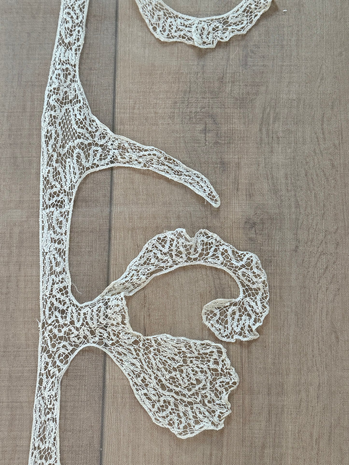 Antique Edwardian Bridal Needle Lace Border | c. 1908–1918-ED50