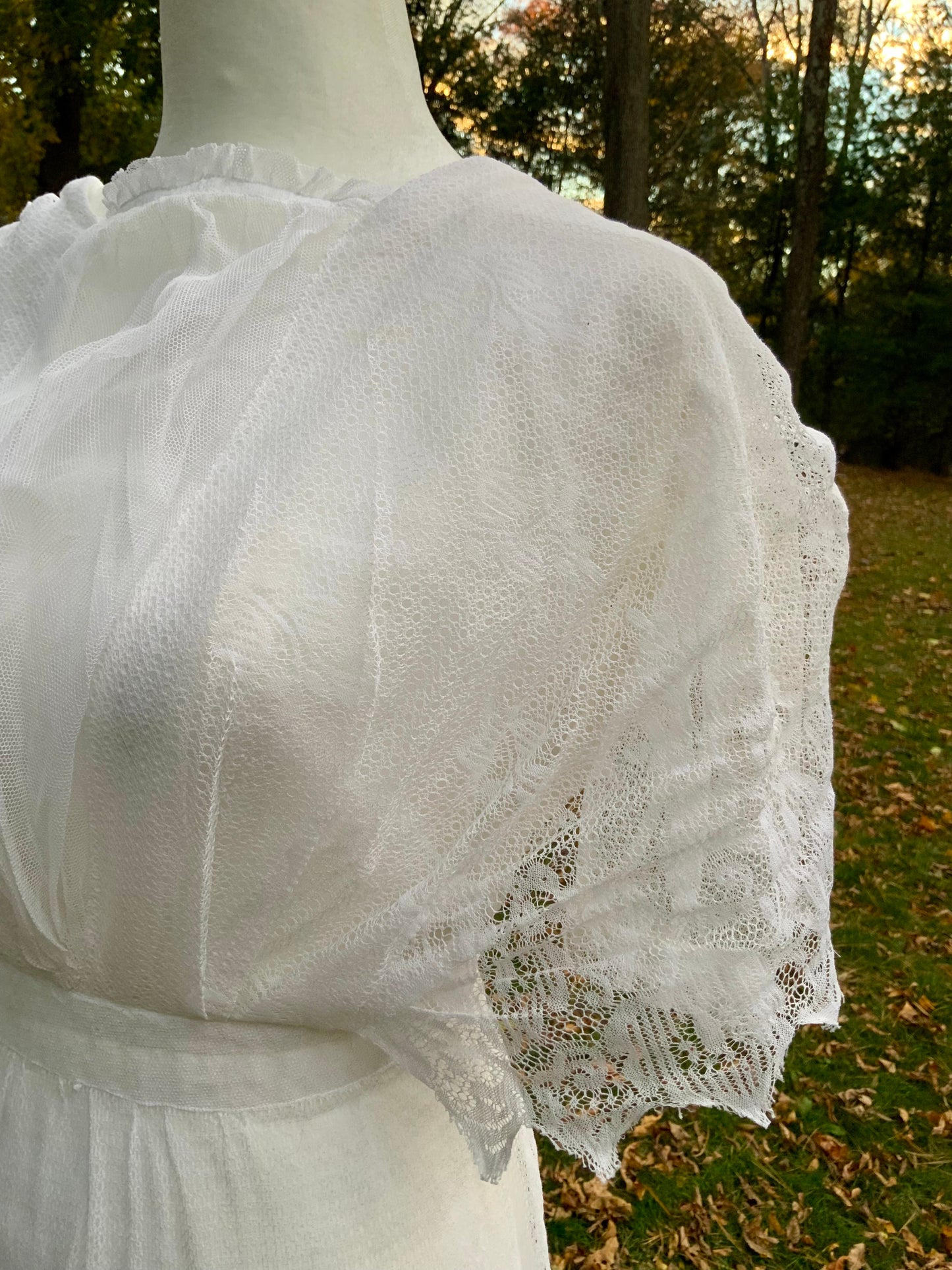 Edwardian Lace & Tulle Blouse | Circa 1905–1915 |ED29