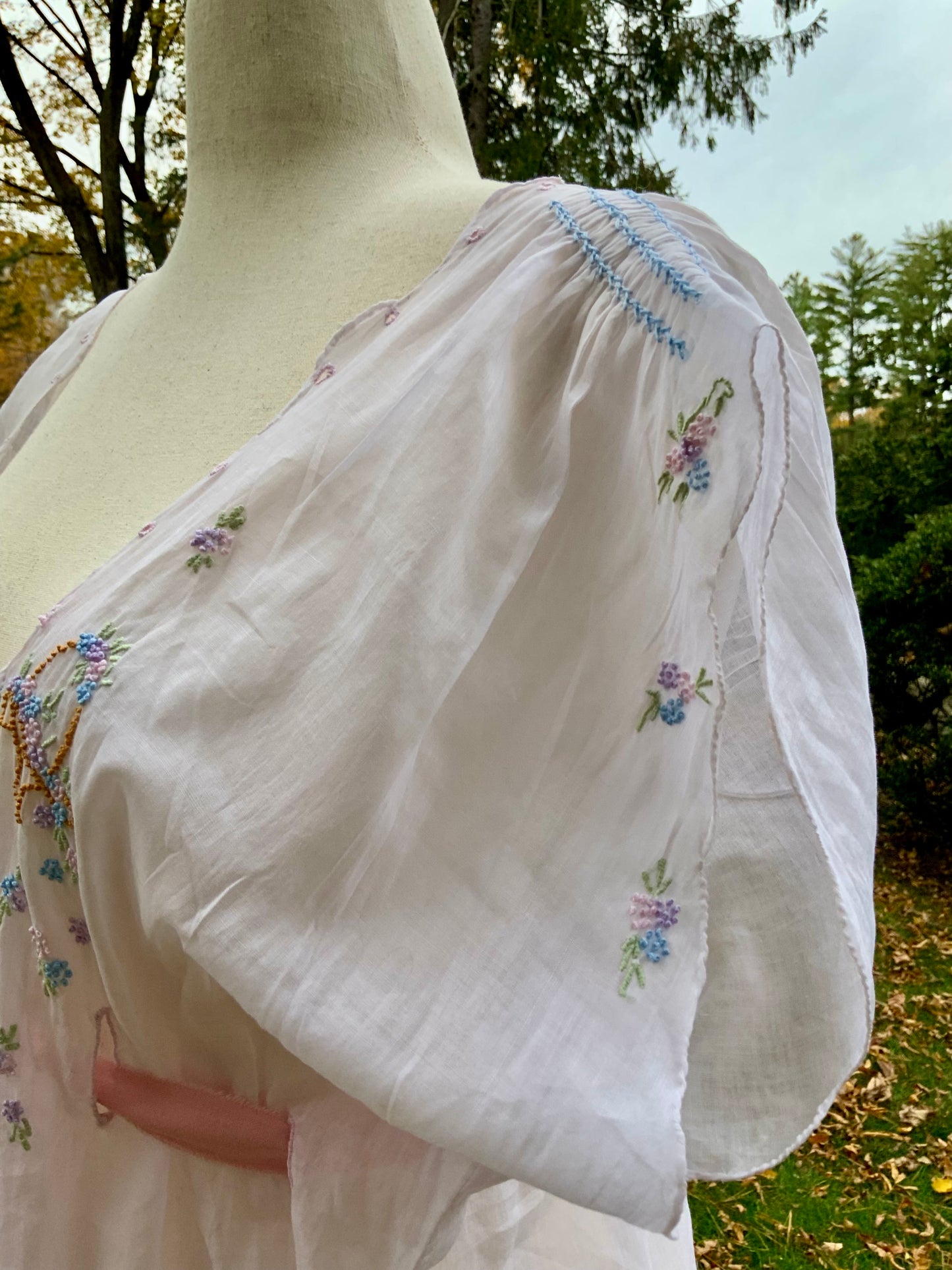 Edwardian Hand-Embroidered Combination Suit c.1905–1915 |ED28