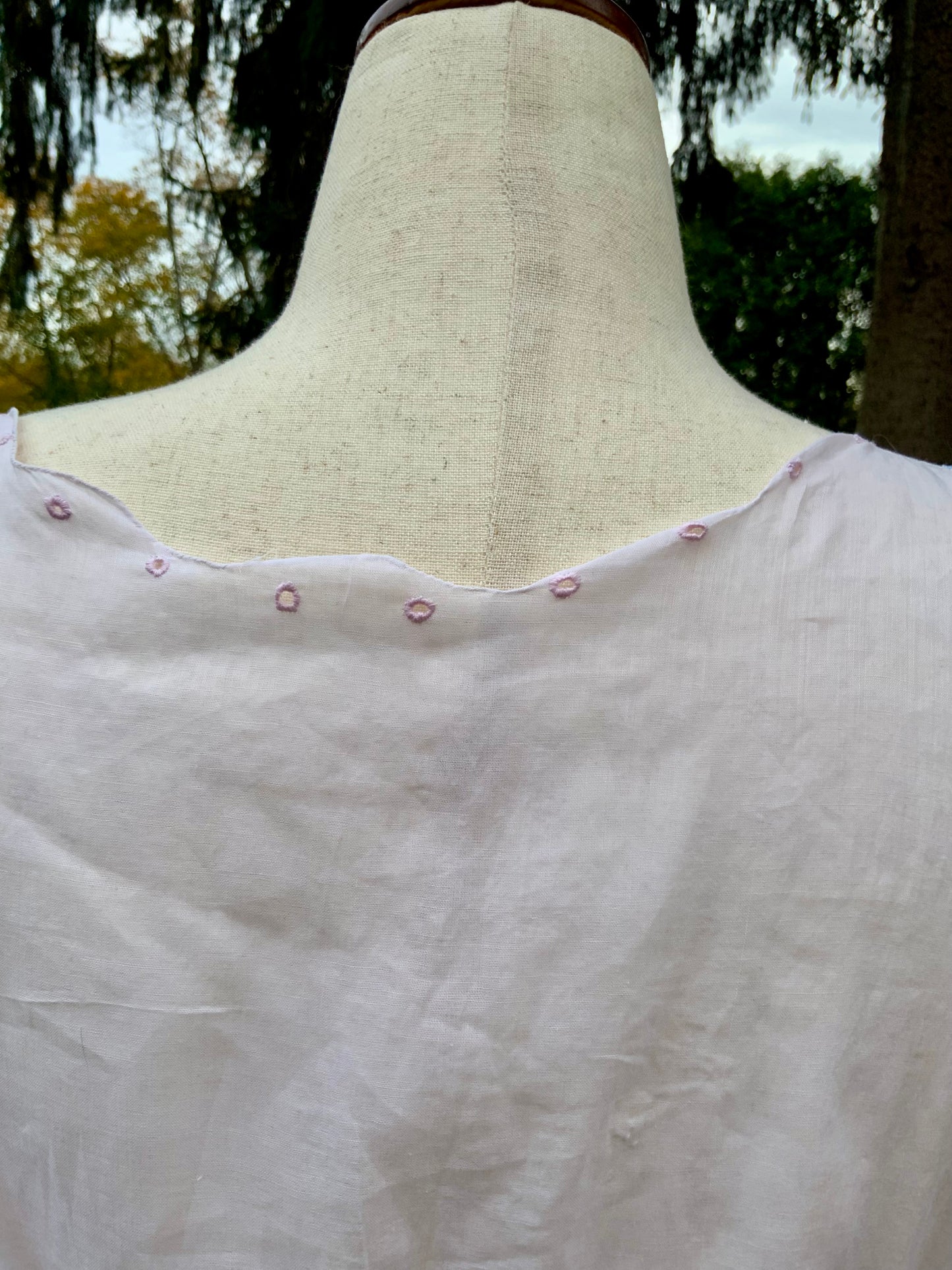 Edwardian Hand-Embroidered Combination Suit c.1905–1915 |ED28