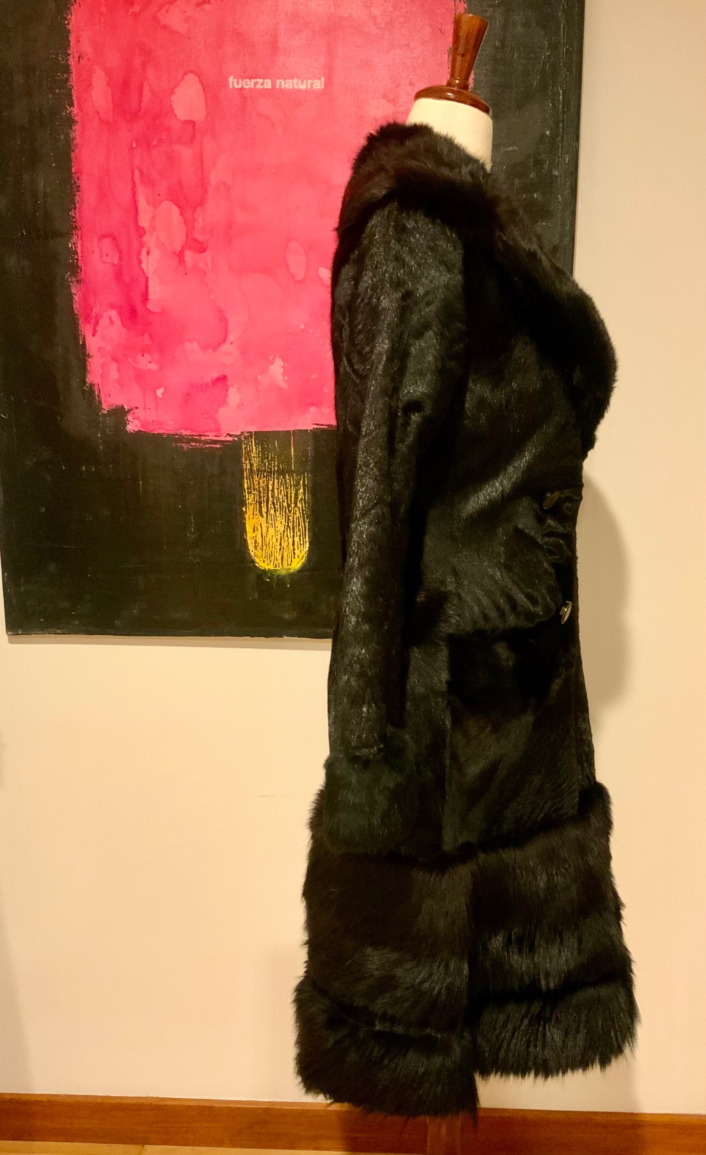 Mid-Century Argentine Pony Skin & Fox Fur Coat | Ayelén Buenos Aires | c. 1960s- 60M