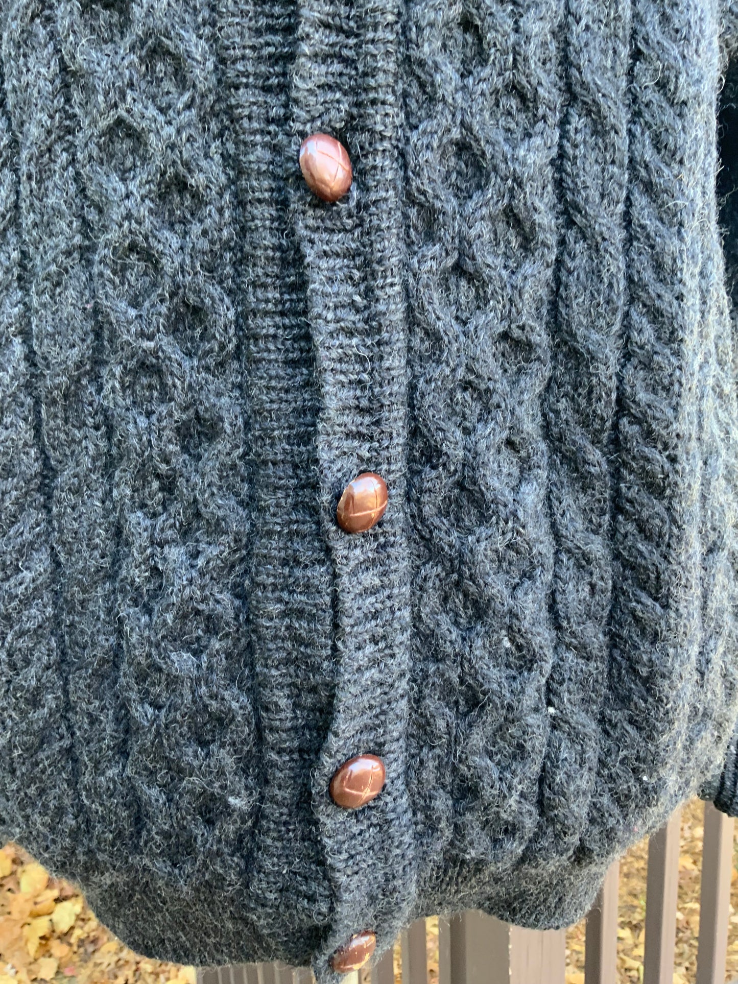 L.L Bean Pure Wool Cardigan - 60s