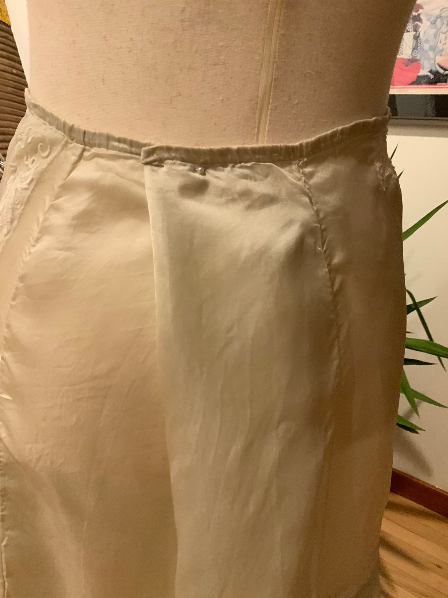 Edwardian Silk Petticoat Skirt c.1910s | Oppenheim, Collins & Co.-ED33