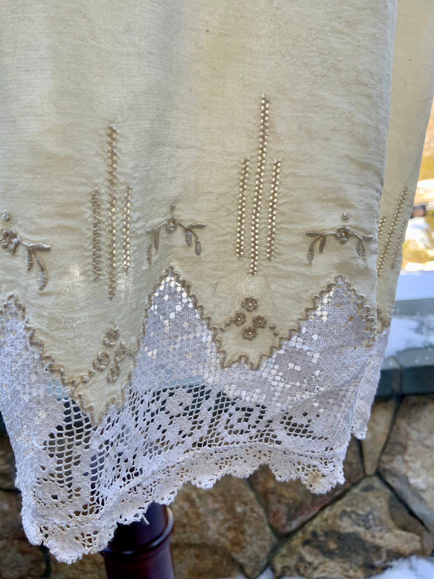 Edwardian Antique Pantalettes • Antique Bloomers • Victorian Drawers • Cotton Lace Lingerie • Pre-WWI Underwear-ED51