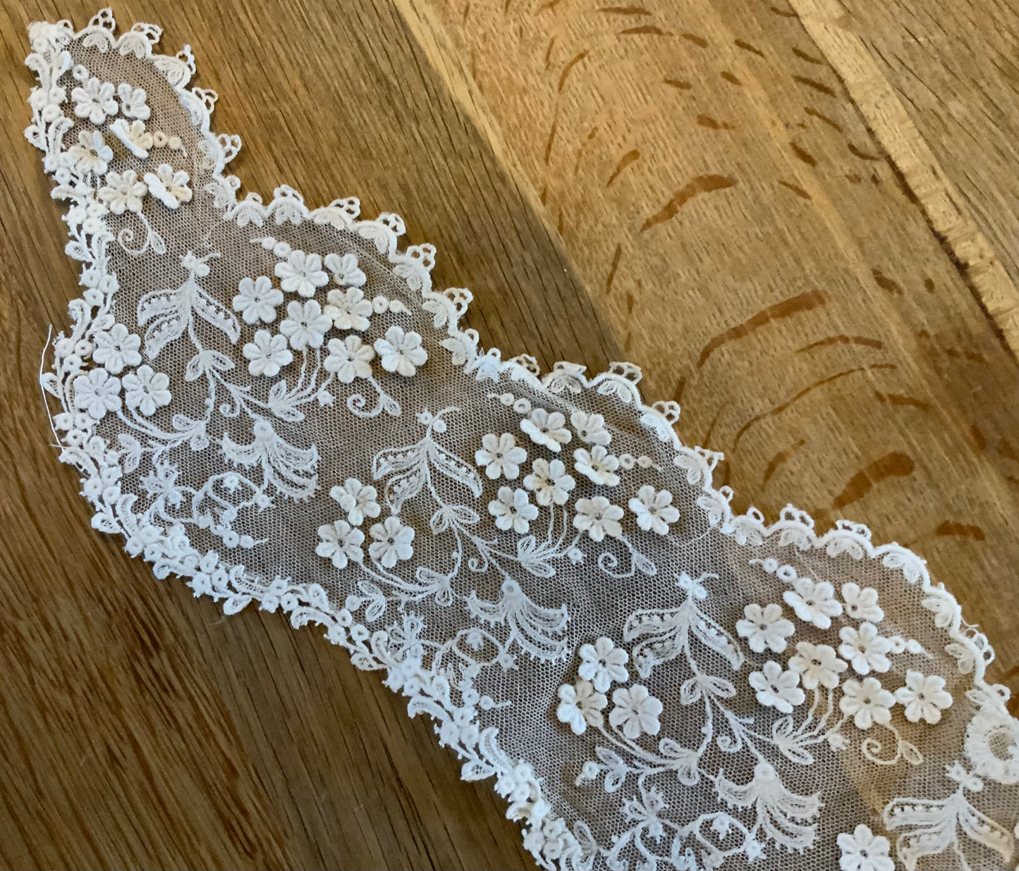 Edwardian Lace Bib Collar c.1905 –Antique Collar-ED70