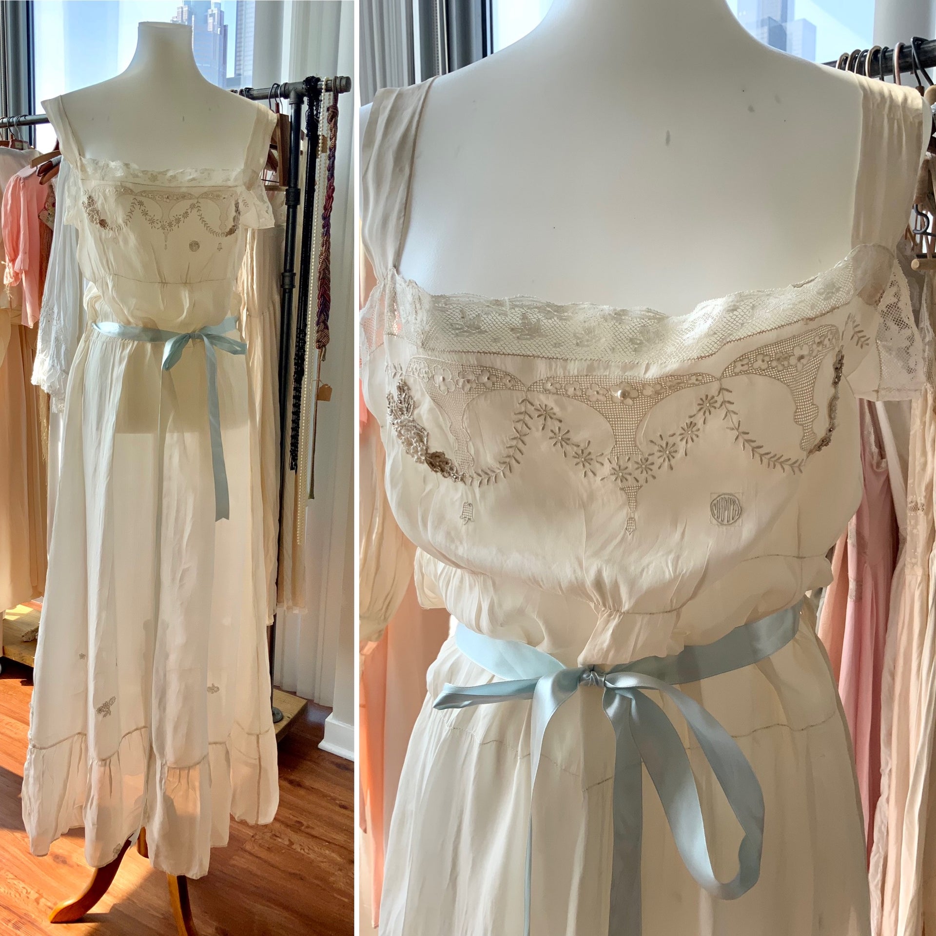 Silk Slip Dress, Silk Sleepwear, Vintage Night Gown, Silk Sleepwear,  Vintage Slip Dress, Pure Silk Gown, Made in Greece by Kalfas -  Canada