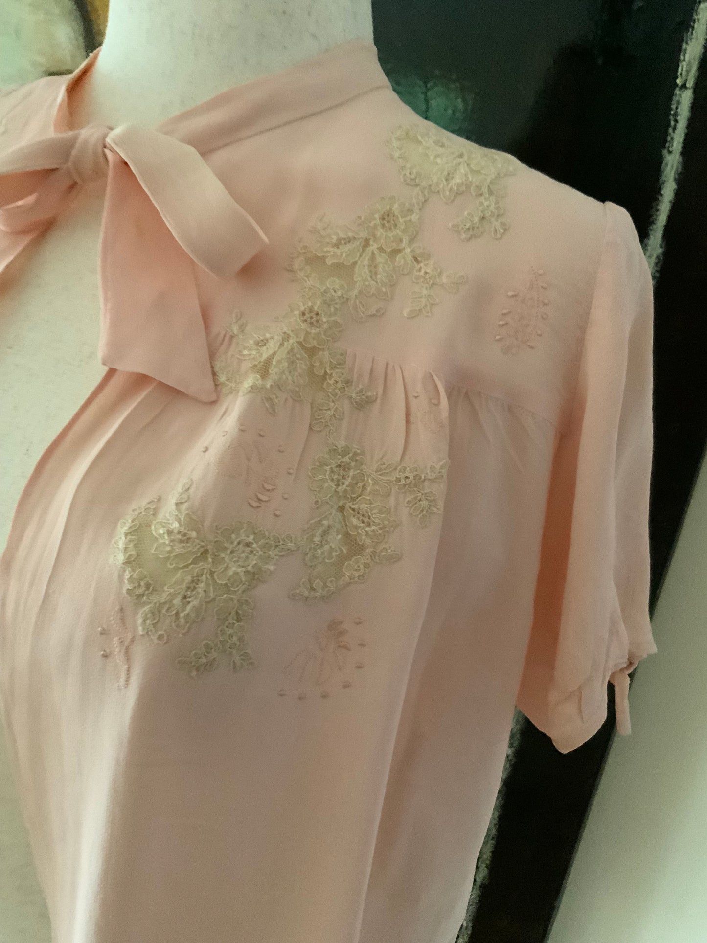 Silk Bed Jacket - 40s