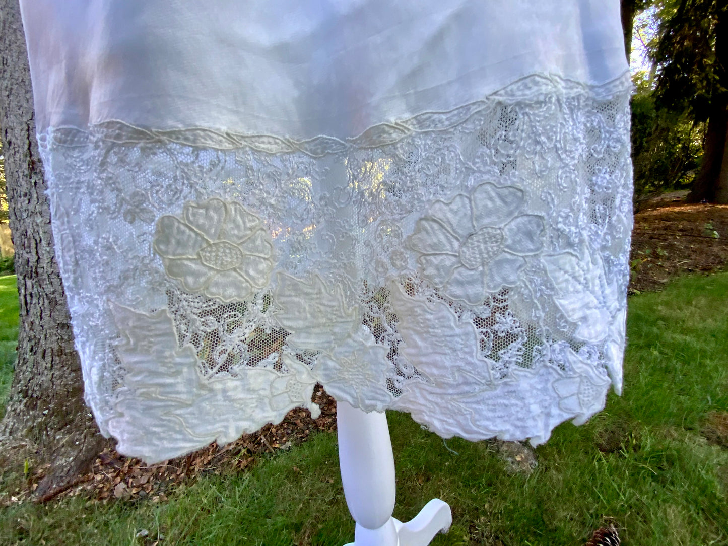 Stunning Bridal  Slip Dress - Satin - 50s - 50BO