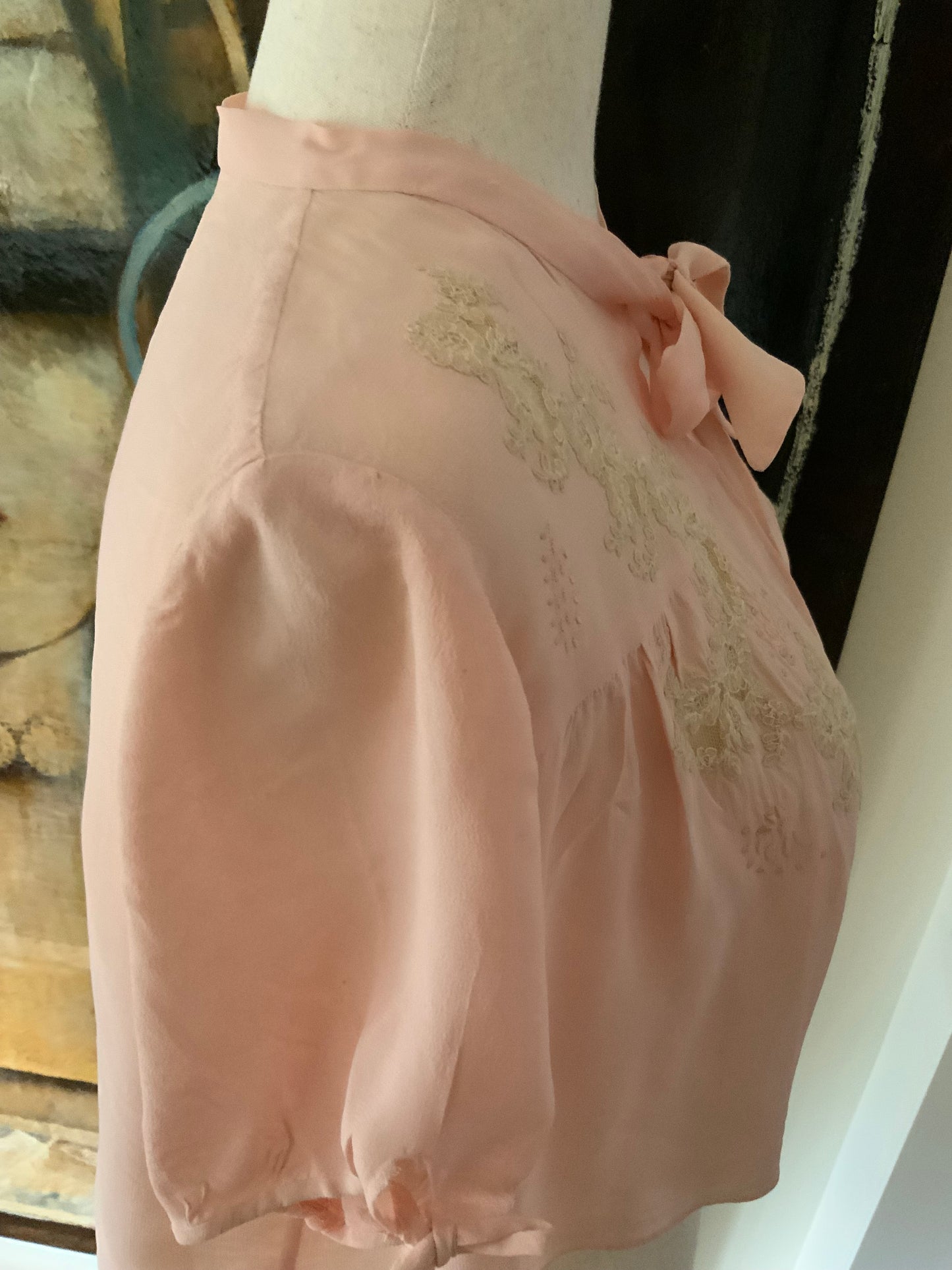 Silk Bed Jacket - 40s