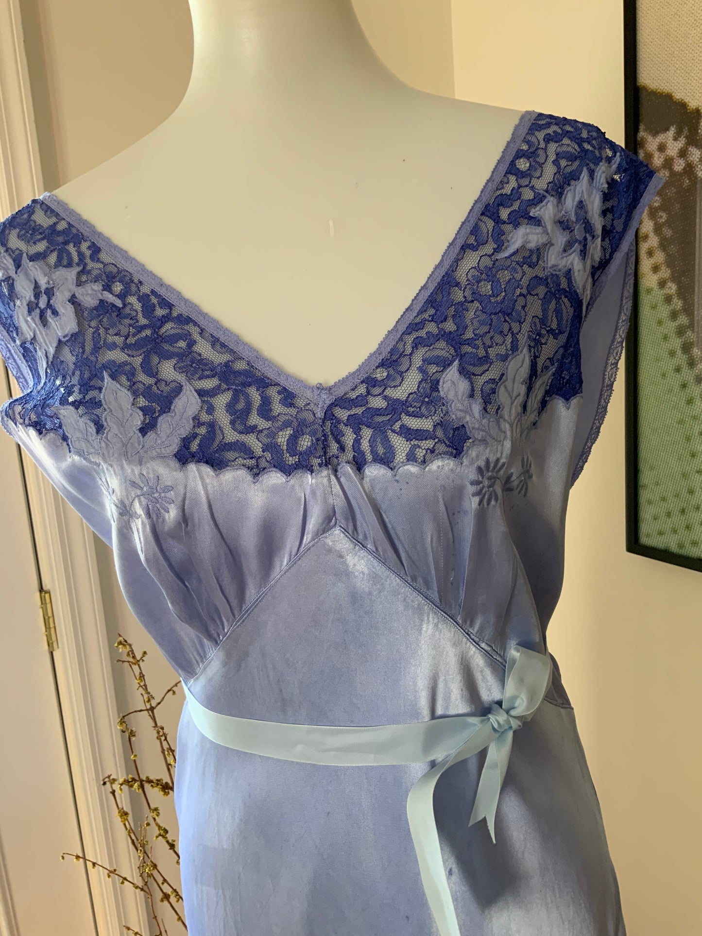 Hand Dyed Nightgown - 50s