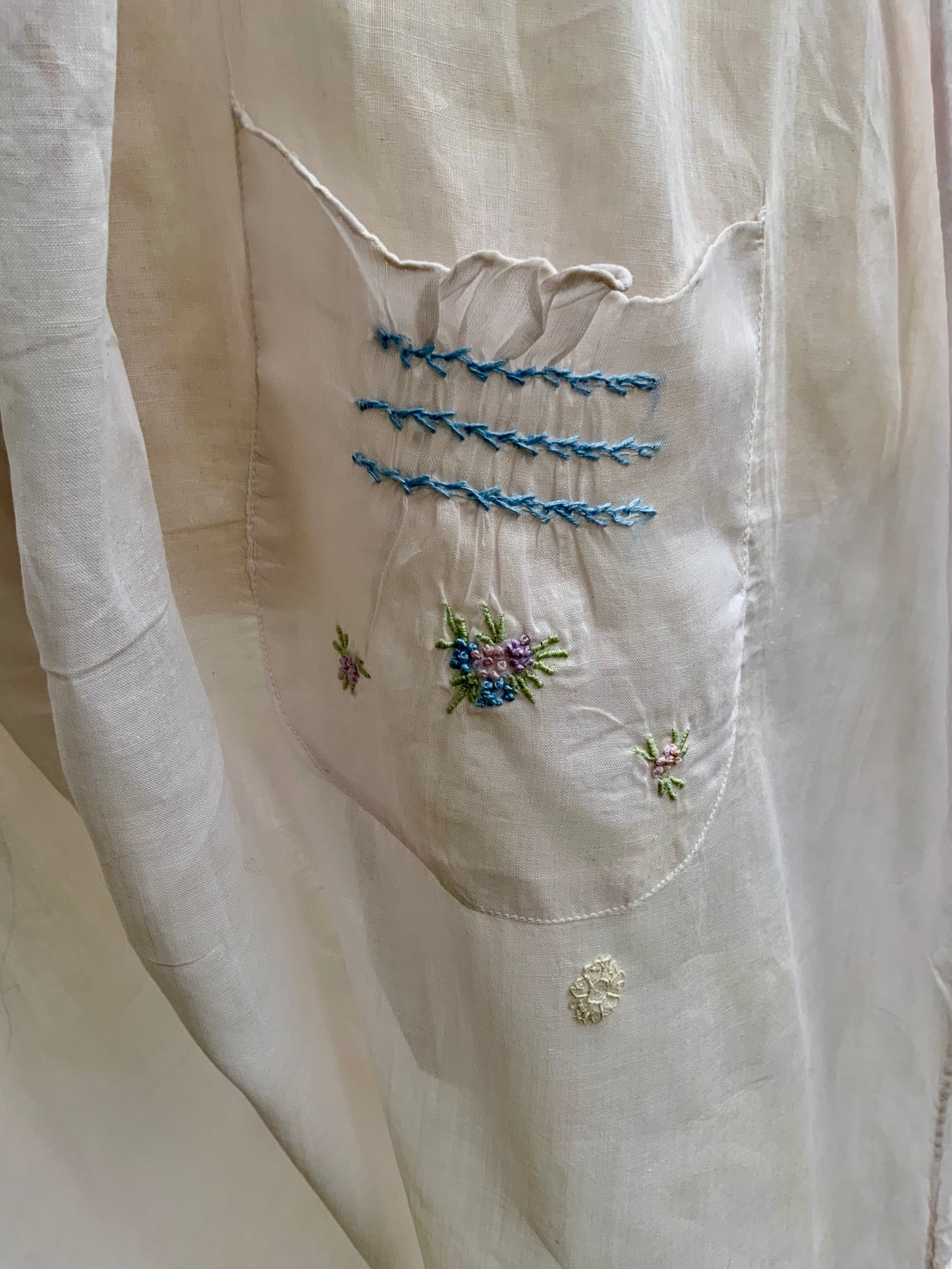 Edwardian Hand-Embroidered Combination Suit c.1905–1915 |ED28