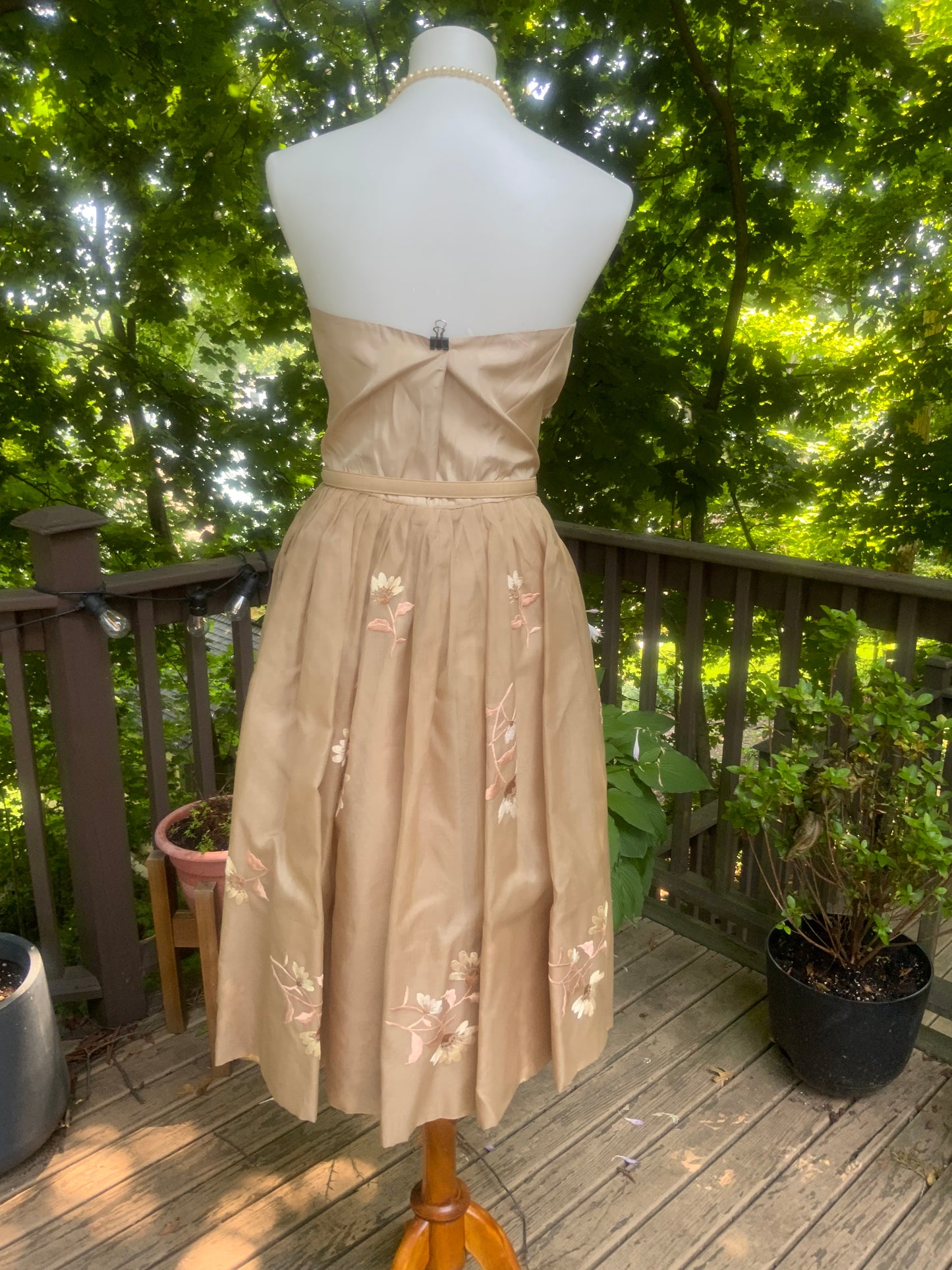 Strapless Dress - 50s