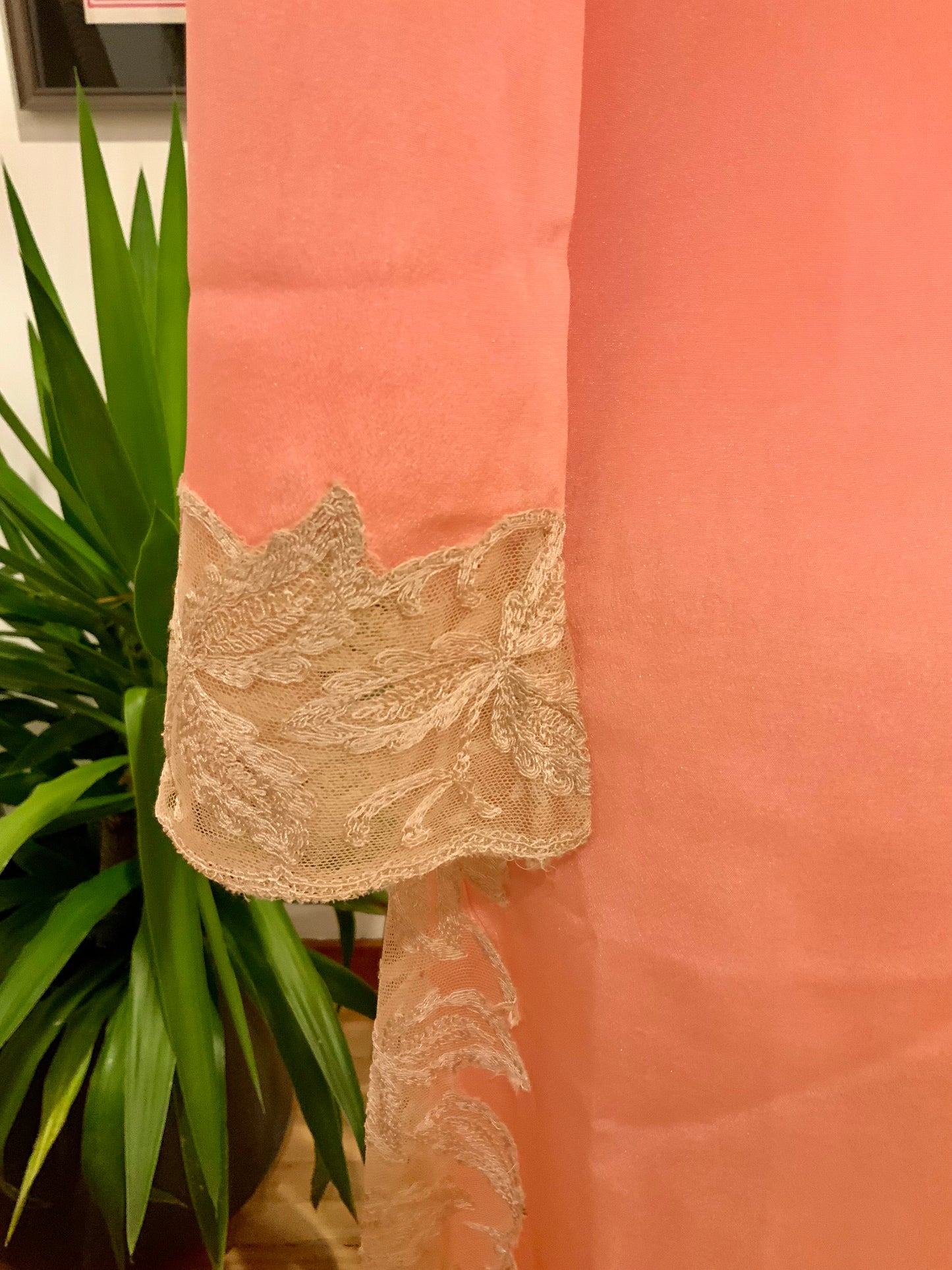 Silk Lace Robe - 50s - Luxury Lingerie-50BQ