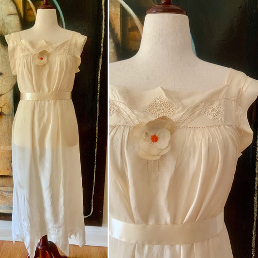 Silk Nightgown - 20s - 20AL