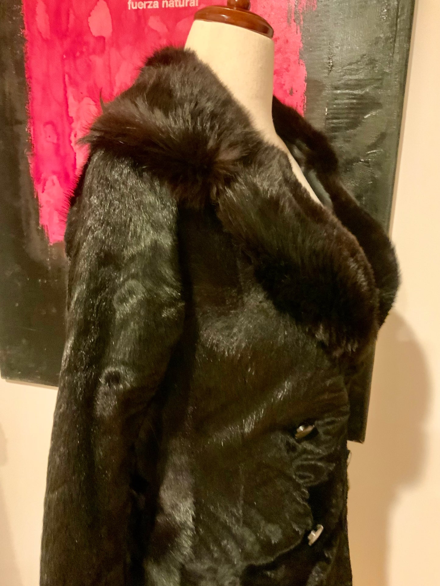Mid-Century Argentine Pony Skin & Fox Fur Coat | Ayelén Buenos Aires | c. 1960s- 60M