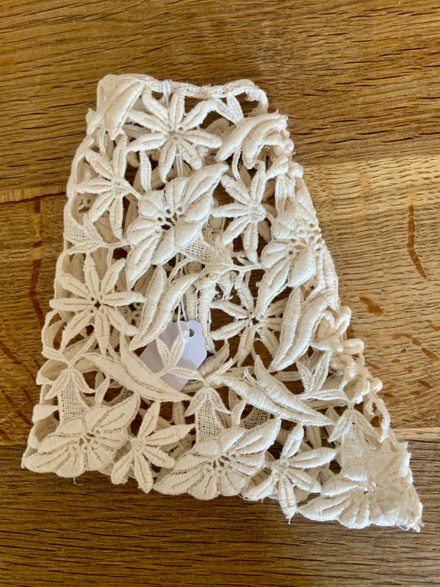 Antique Cuffs - Crochet Lace - 1900